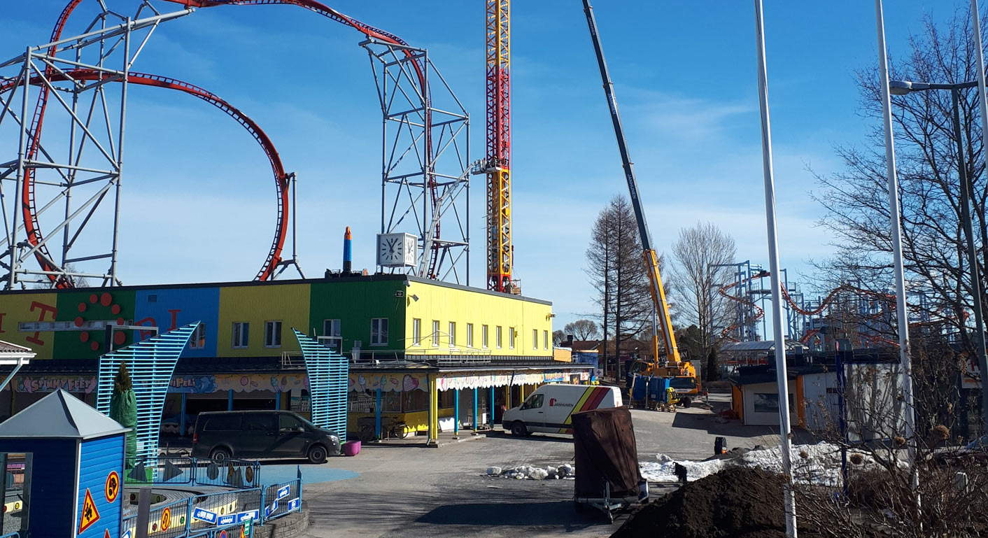 Särkänniemi: amusement park ride installations in challenging conditions -  Caverion
