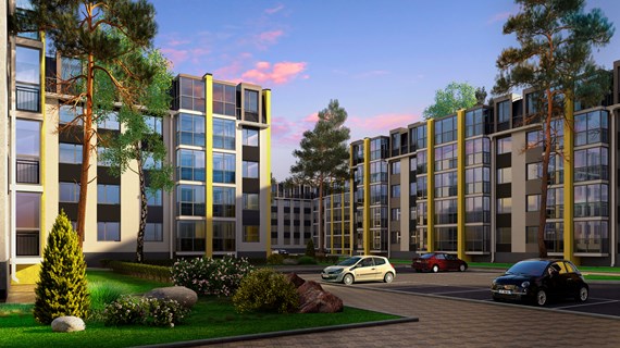 Caverion provides building solutions to new buildings at the YIT residential complex in St. Petersburg, Russia